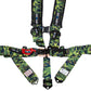 NRG SFI 16.1 5pt 3in. Seat Belt Harness/ Latch Link - Camo