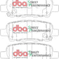 DBA 07-13 Nissan Sentra SP500 Rear Brake Pads