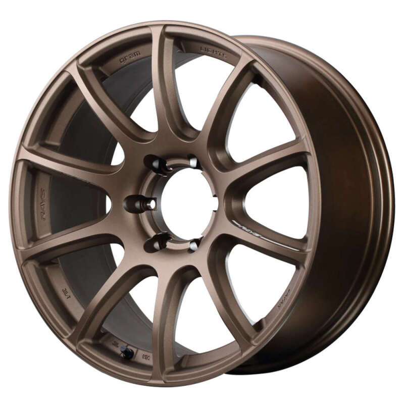 Gram Lights 57Trans-X Overseas 18x9 +0 6-135 Dark Bronze / Machining Wheel