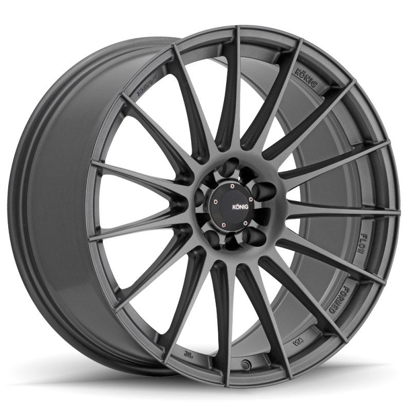 Konig Rennform 17x8 5x114.3 ET35 Matte Grey