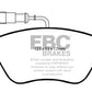 EBC 10-11 Fiat 500 1.4 (Bosch Calipers) Yellowstuff Front Brake Pads