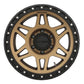 Method MR312 17x8.5 0mm Offset 6x5.5 106.25mm CB Method Bronze/Black Street Loc Wheel