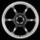 Advan RG-D2 18x9.5 +35 5-114.3 Machining & Racing Hyper Black Wheel