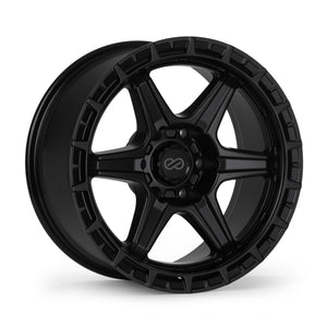 Enkei Trail-Finder 17x9 / 6x139.7 BP / ET20 / 106.1mm Bore - Matte Black Wheel
