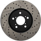 StopTech 07-08 Acura MDX SportStop Slotted & Drilled Right Front Rotor