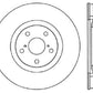 StopTech 93-98 Toyota Supra Turbo Drilled Left Front Rotor