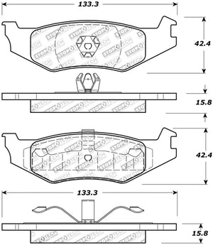 StopTech Street Touring Brake Pads