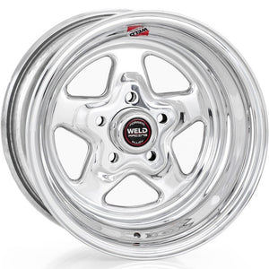 Weld ProStar 15x12 / 5x4.5 BP / 7.5in. BS Polished Wheel - Non-Beadlock