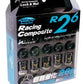 Project Kics 12X1.25 Black R26 Lug Nuts - 16+4