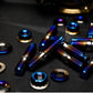 JDC Titanium Exhaust Manifold Stud Kit | Evo 1–9 / 2G DSM
