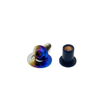 JDC Titanium Washer Fluid Pop Clip Replacement Hardware | 2023+ FL5 Civic Type R