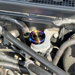 JDC Titanium Clutch Fluid Reservoir Cap Cover | BRZ/FR-S/86/Multiple Subaru Applications