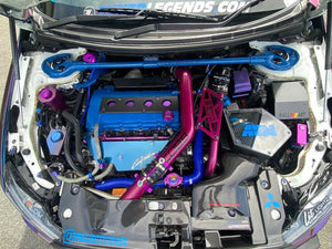 JDC Titanium Engine Bay Dress-Up Hardware Kit | Mitsubishi Evo X
