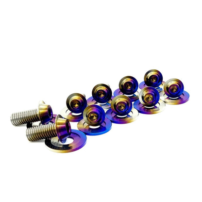 JDC Titanium Engine Bay Dress-Up Hardware Kit | Honda S2000