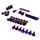 JDC Titanium Engine Bay Dress-Up Hardware Kit | Hyundai Genesis Coupe 2.0T BK2