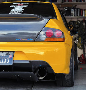 JDC Titanium "Evolution SSL" Trunk Badge (Evo 8/9)