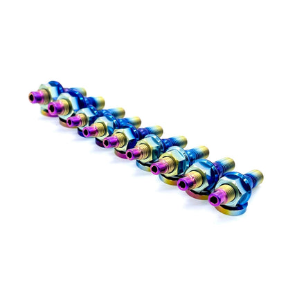 JDC Titanium Exhaust Manifold Stud Kit | Nissan KA24DE/SR20DET