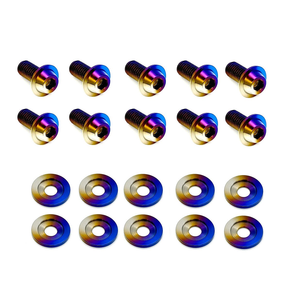 JDC Titanium Fender Hardware Kit | Honda S2000
