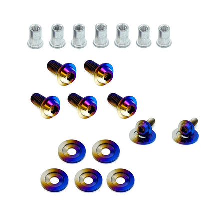 JDC Titanium Front Bumper Support Hardware | 13-21 FRS/BRZ/86