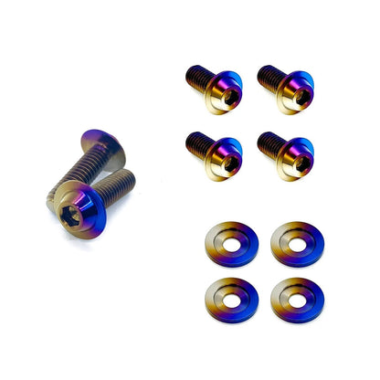 JDC Titanium Front Frame Hardware | 2022-2026 Honda Civic Si