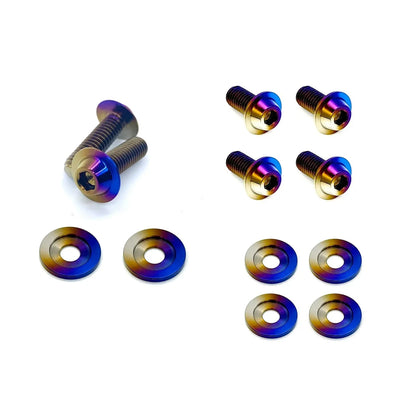 JDC Titanium Front Frame Hardware Kit | 2014-2020 BMW F80 M3/M4