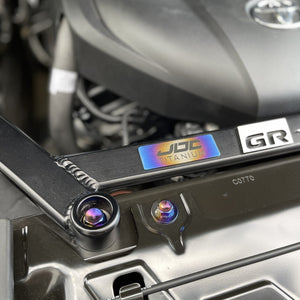 JDC Titanium Front Strut Brace Hardware Kit | A90 Toyota Supra