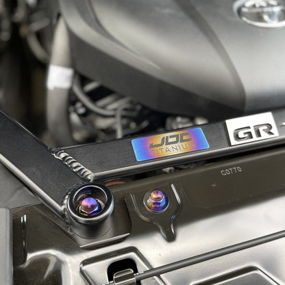JDC Titanium Front Strut Brace Hardware Kit | A90 Toyota Supra