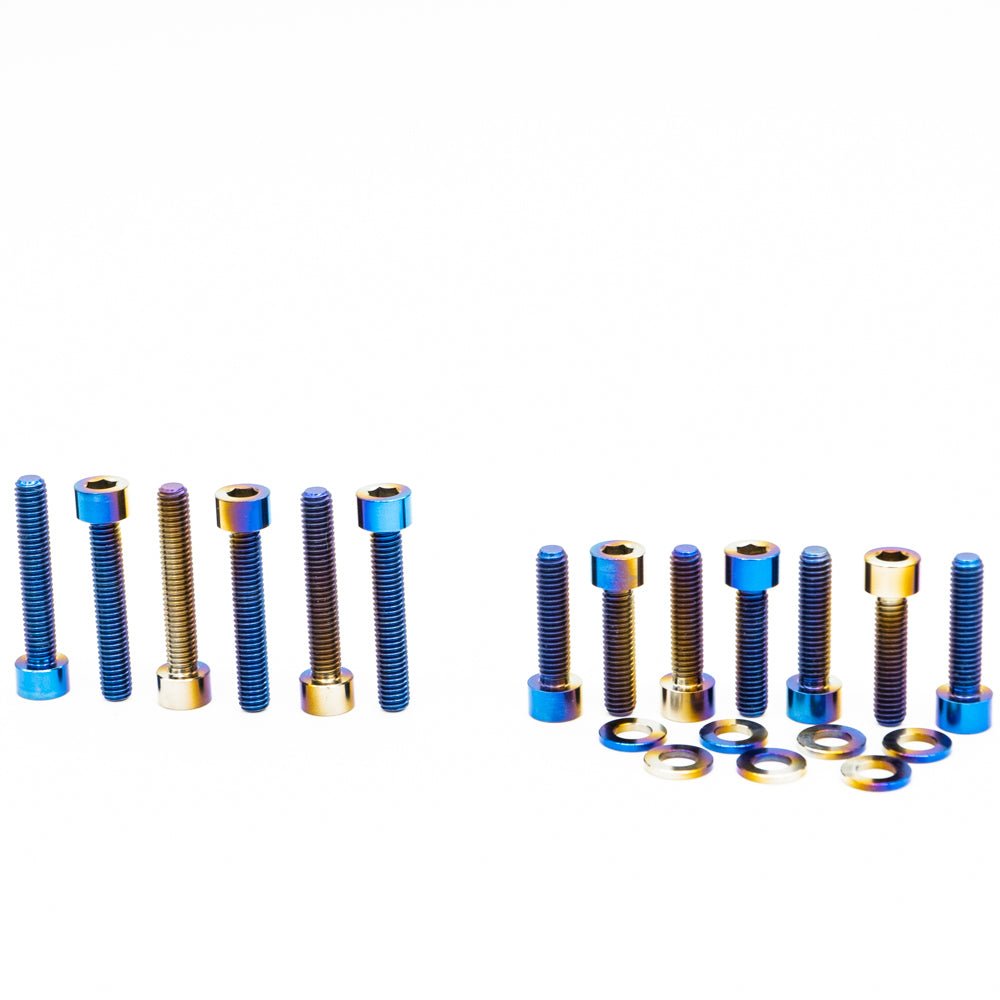 JDC Titanium Frontline Fabrication Valve Cover Hardware Kit | Mitsubishi Evo 4-9