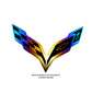 JDC Titanium Front/Rear Badge | 2014-2019 C7 Corvette