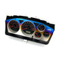 JDC Titanium Gauge Cluster Overlay | Evo 7/8/9