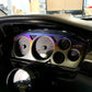 JDC Titanium Gauge Cluster Overlay | Evo 7/8/9