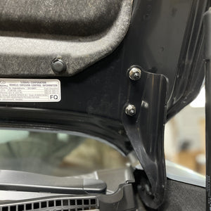 JDC Titanium Hood Bracket Hardware Mounting Kit | 2015-2021 Subaru WRX/STi