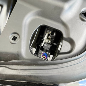 JDC Titanium Hood Latch Mechanism Hardware Kit | A90 Toyota Supra