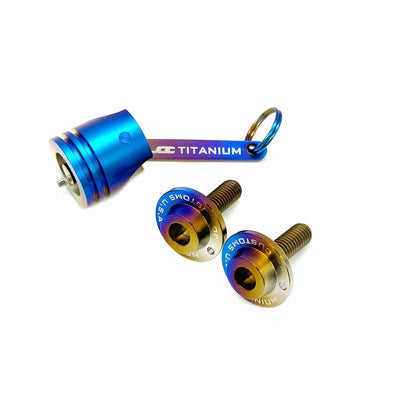 JDC Titanium Locking License Plate Mounting Kit | Universal