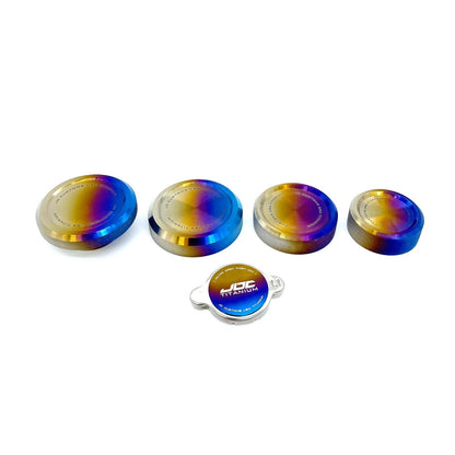 JDC Titanium Master Cap Set | Mitsubishi Evo 8/9