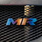 JDC Titanium "MR" Front Grill Badge | Mitsubishi Evo 8/9