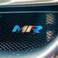 JDC Titanium "MR" Front Grill Badge | Mitsubishi Evo 8/9