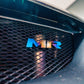JDC Titanium "MR" Front Grill Badge | Mitsubishi Evo 8/9