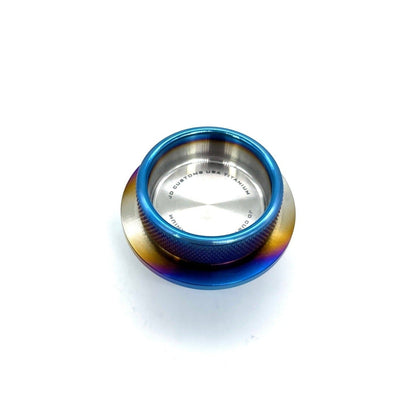 JDC Titanium Oil Cap | Nissan R35 GT-R/Multiple Nissan Applications