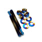 JDC Titanium Quik-Latch QL-38 Replacement Hood Pin Hardware Kit | Universal