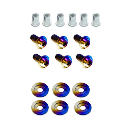 JDC Titanium Radiator Cooling Plastic Clip Replacement Kit | Nissan 370z
