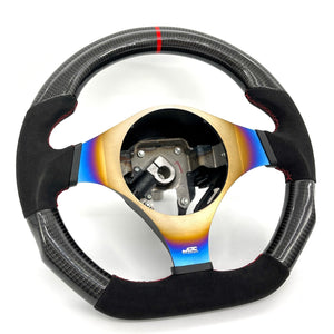 JDC Titanium Steering Wheel Overlay | Evo 7/8/9