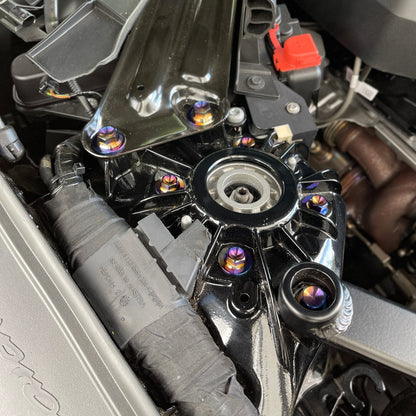 JDC Titanium Strut Tower Hardware Kit | A90 Toyota Supra