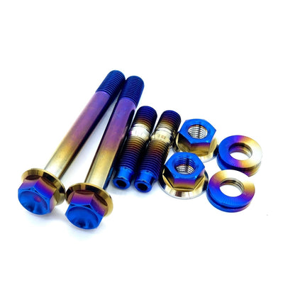 JDC Titanium Turbo to Manifold Hardware Kit for FP Manifolds | Evo 4-9/DSM