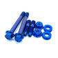 JDC Titanium Turbo to Manifold Hardware Kit for FP Manifolds | Evo 4-9/DSM