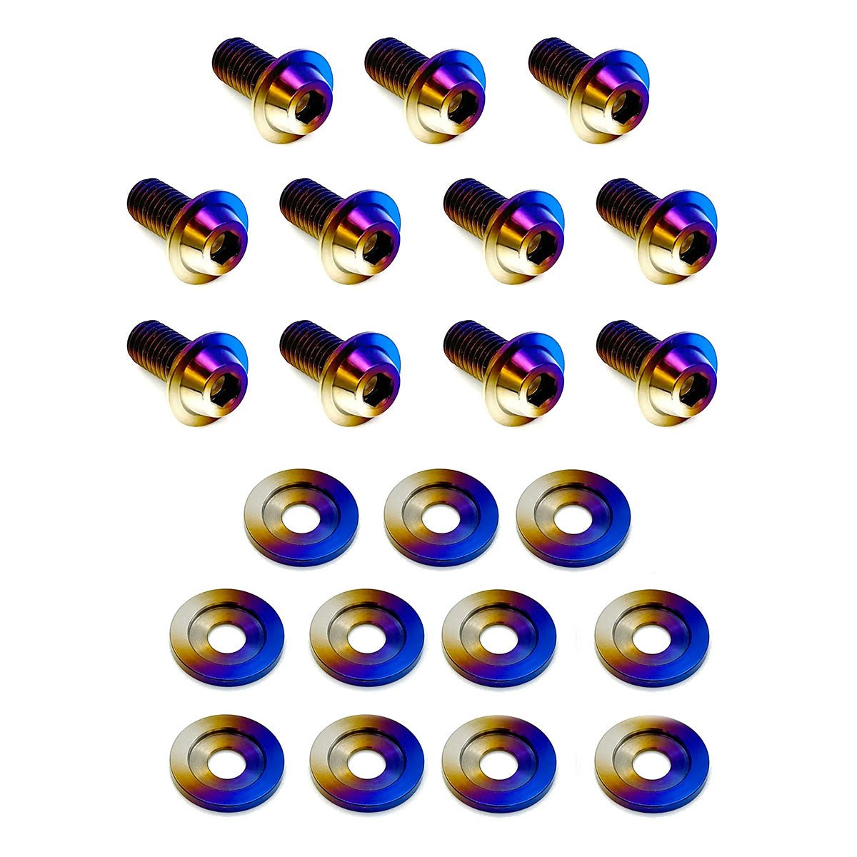 JDC Titanium Valve Cover Hardware Kit | 1989-1997 Mazda Miata