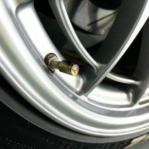 JDC Titanium Valve Stem Caps - Universal