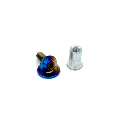 JDC Titanium Washer Fluid Reservoir Hardware Kit | 2015-2021 Subaru WRX/STi