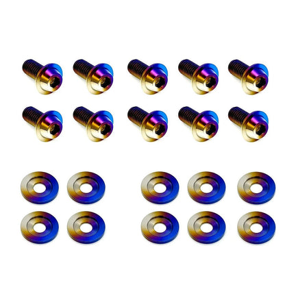 JDC Titanium Wing Mounting Hardware | 2023+ FL5 Civic Type R