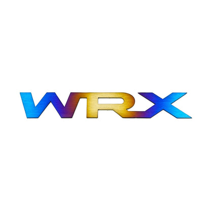 JDC Titanium "WRX" Trunk Badge | 2015+ Subaru WRX